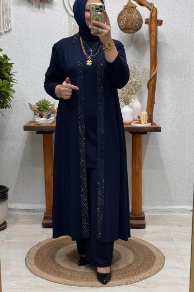 LÜLYE 3 LÜ TAKIM Lacivert