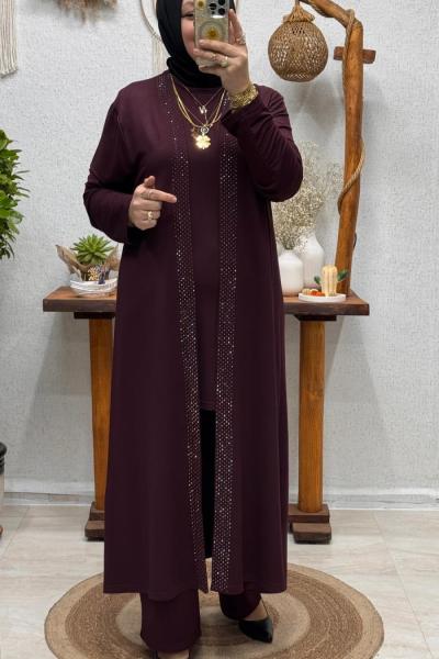 LÜLYE 3 LÜ TAKIM Vişne