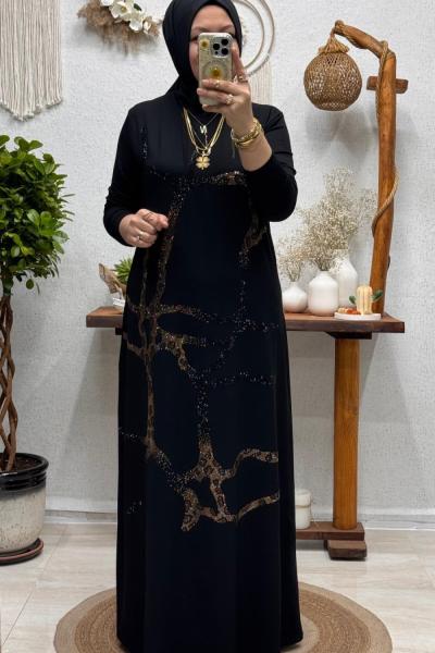 MELİKA ELBİSE Siyah