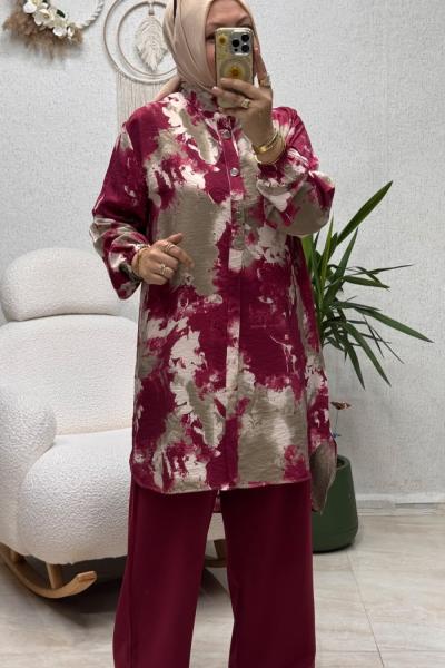 MERVE DESENLİ TAKIM Vişne