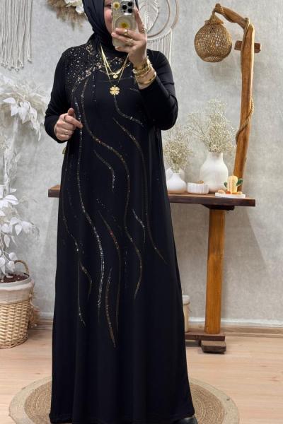 MORİPOSA ELBİSE Siyah