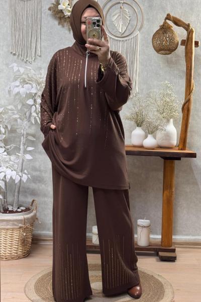 MOVİSSA TAKIM Kahverengi