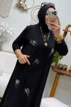 MÜCELLA MAXİ BOY TUNİK TAKIM Siyah