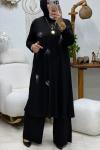 MÜCELLA MAXİ BOY TUNİK TAKIM Siyah