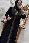 NİHANNA MAXİ BOY TUNİK TAKIM Gold