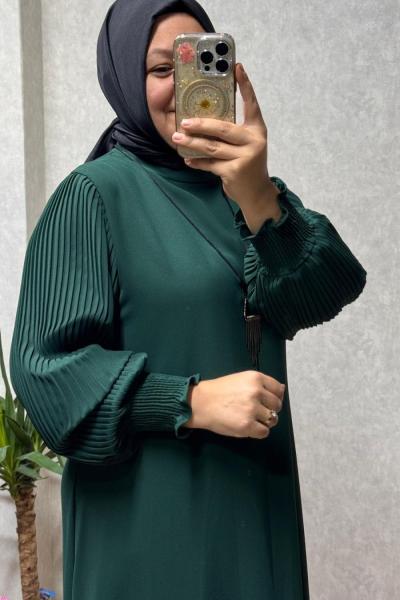 parla elbise  Zümrüt