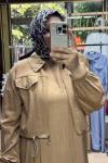 PELİN ELBİSE  Camel