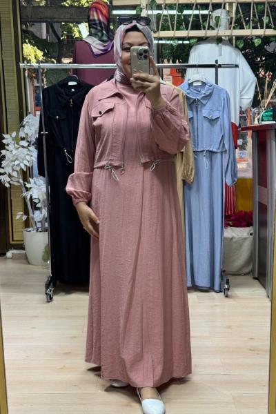 PELİN ELBİSE  Pudra