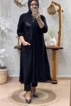 QUEEN TUNİK Siyah