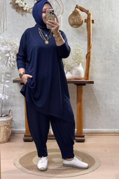 RUE ŞALVAR TAKIM Lacivert