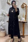 STELLA TUNİK    gümüş  Siyah
