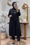 STELLA TUNİK    gümüş  Siyah