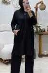 SÜMBÜL TAŞLI TAKIM   Siyah Taş