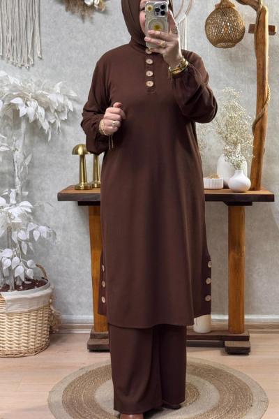 VOLİ TAKIM Kahverengi