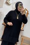 MADAME ÜÇLÜ TAKIM Siyah